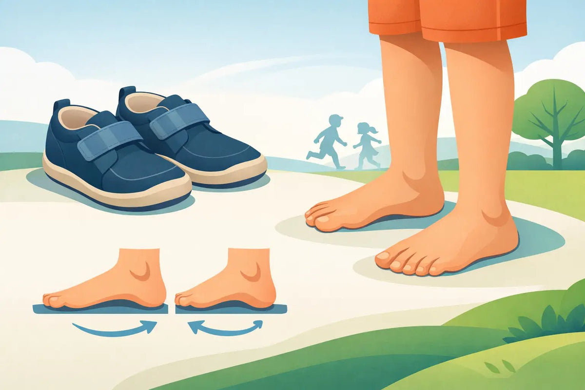 Are Barefoot Shoes Good for Kids With Flat Feet? - Zebs Shoes