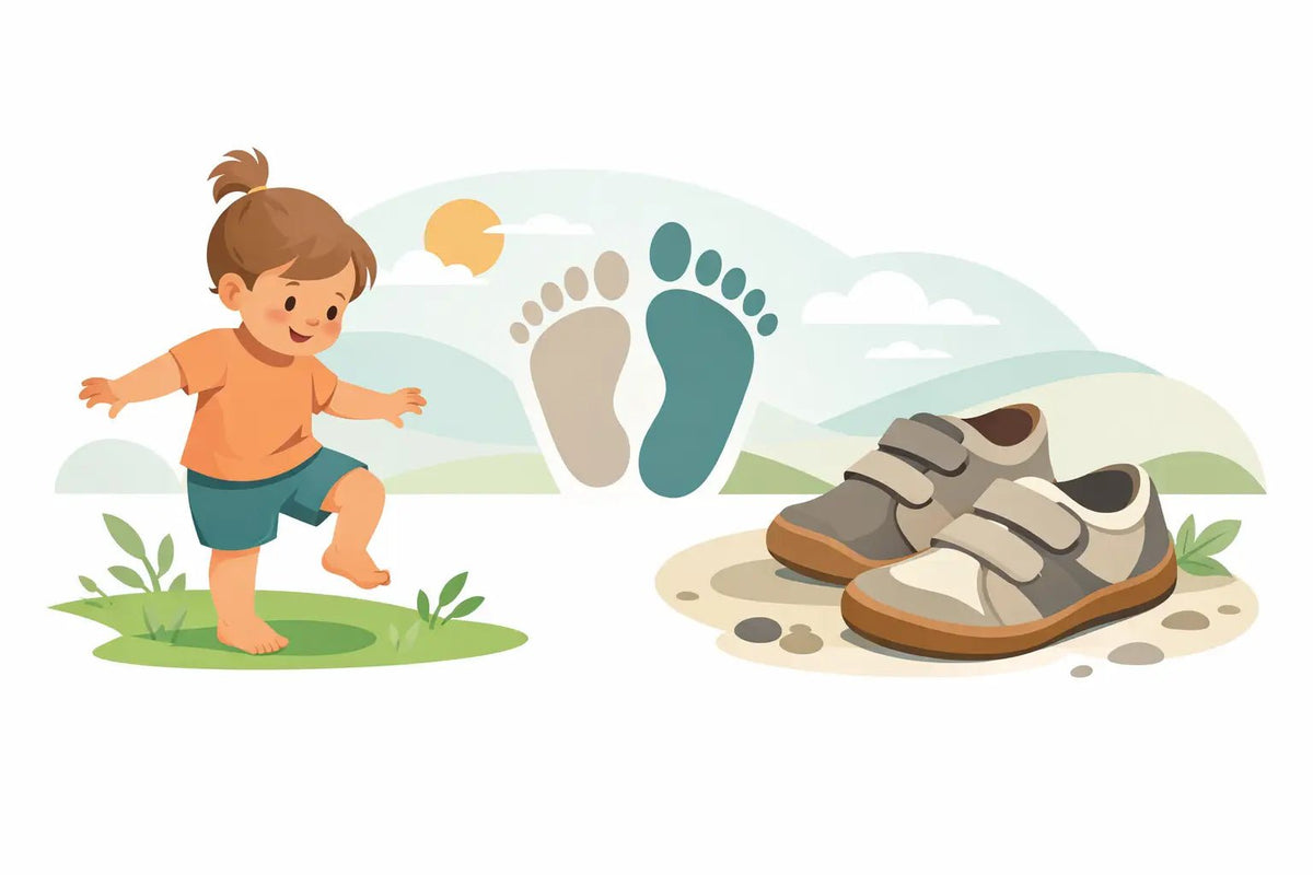 Barefoot Shoe Guide for Toddlers - Zebs Shoes