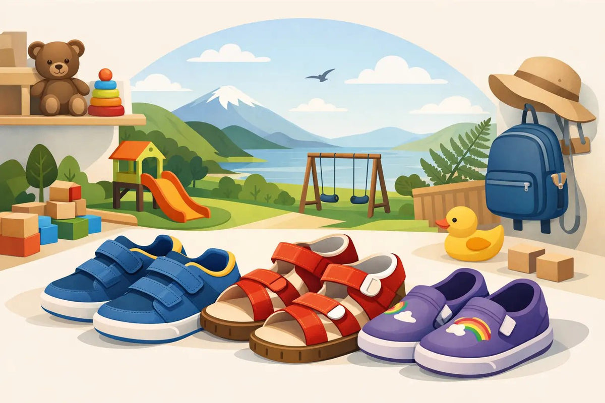 Best Footwear for NZ Daycares and Kindergartens - Zebs Shoes