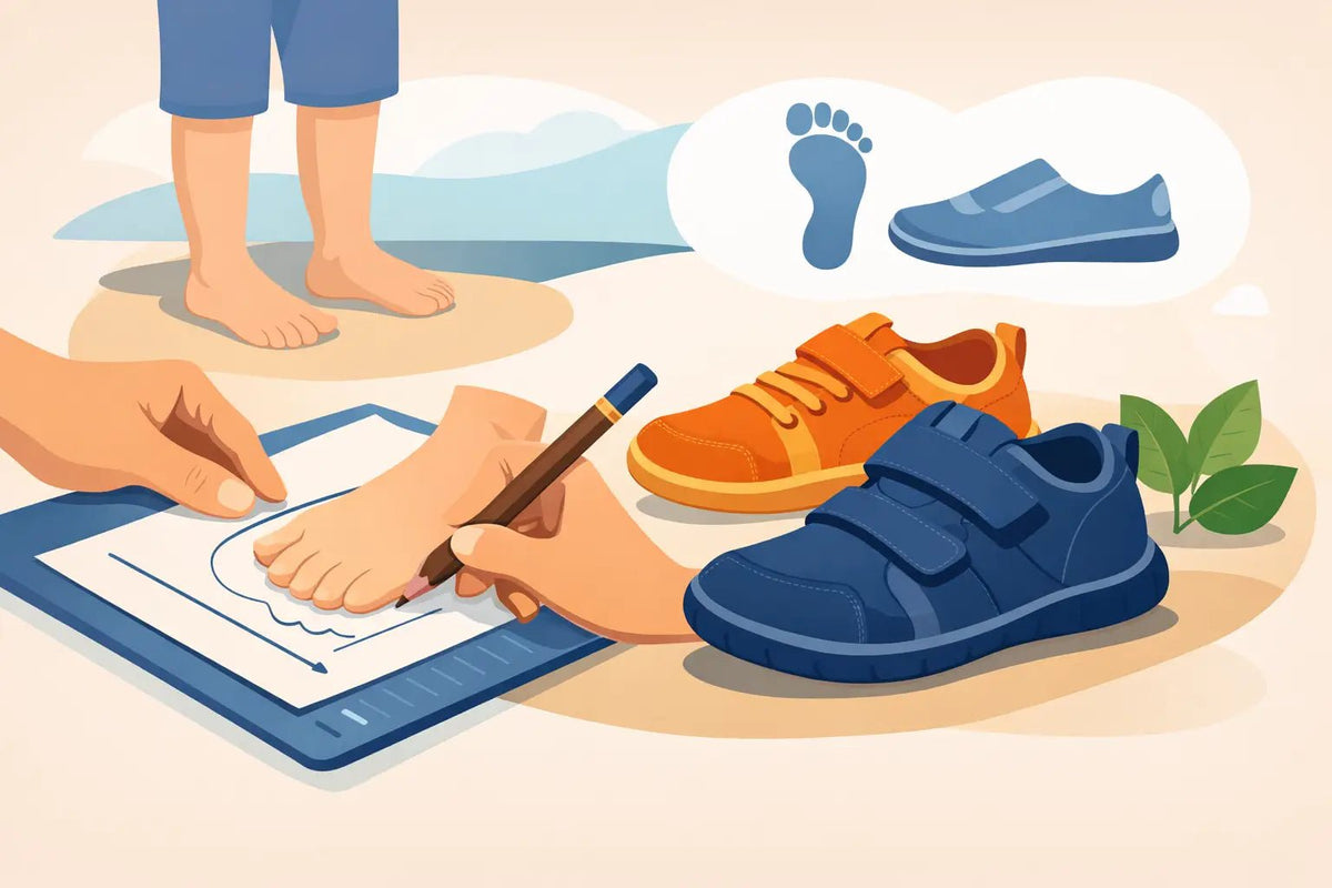 How to Size Barefoot Shoes for Kids - Zebs Shoes
