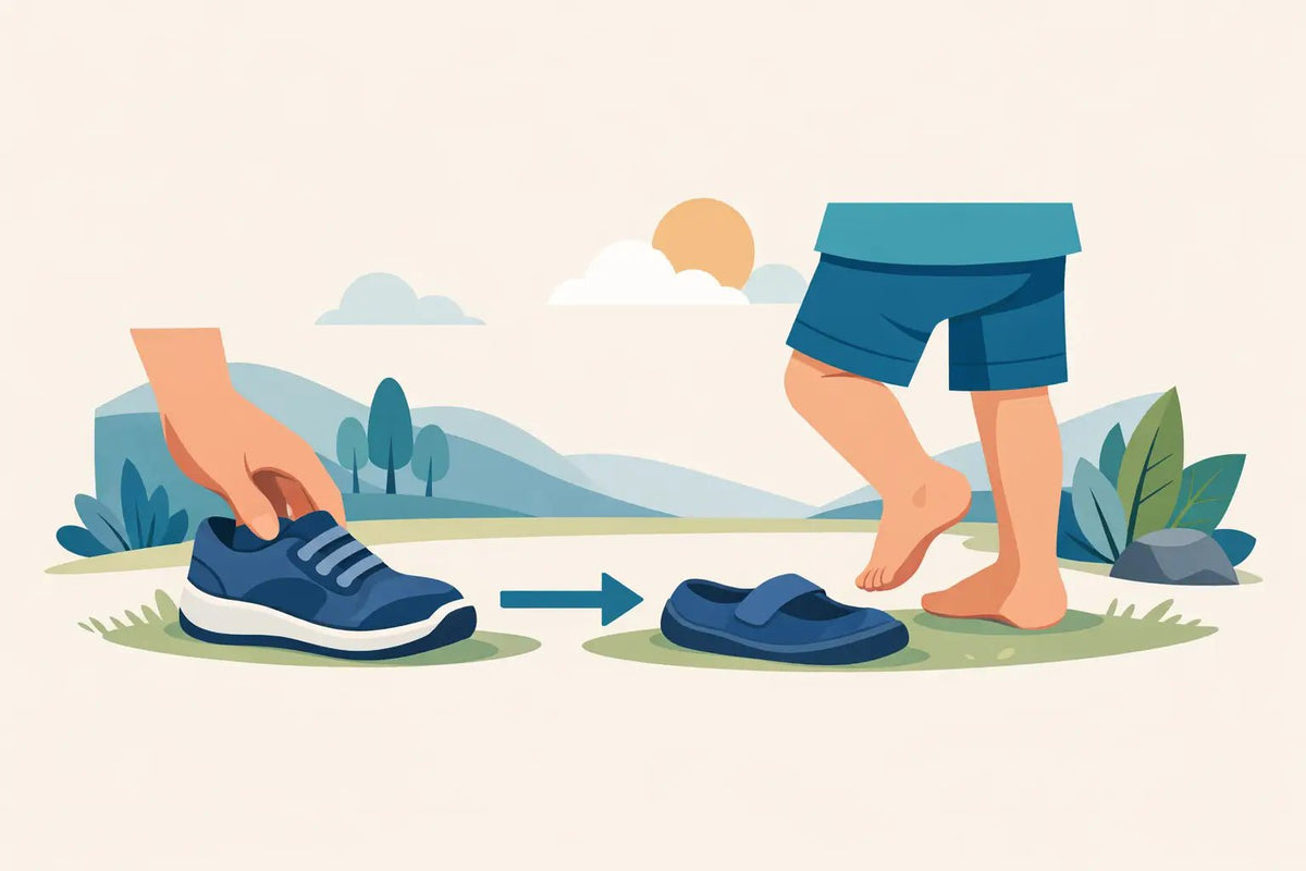 How to Transition a Child to Barefoot Shoes - Zebs Shoes