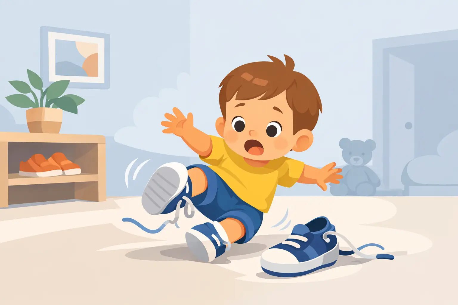 Why Is My Toddler Tripping Over Their Shoes? - Zebs Shoes