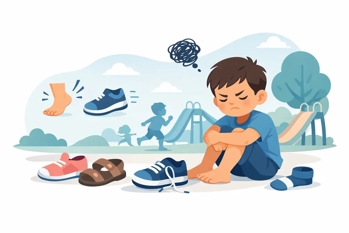 Why Kids Hate Wearing Shoes - Zebs Shoes