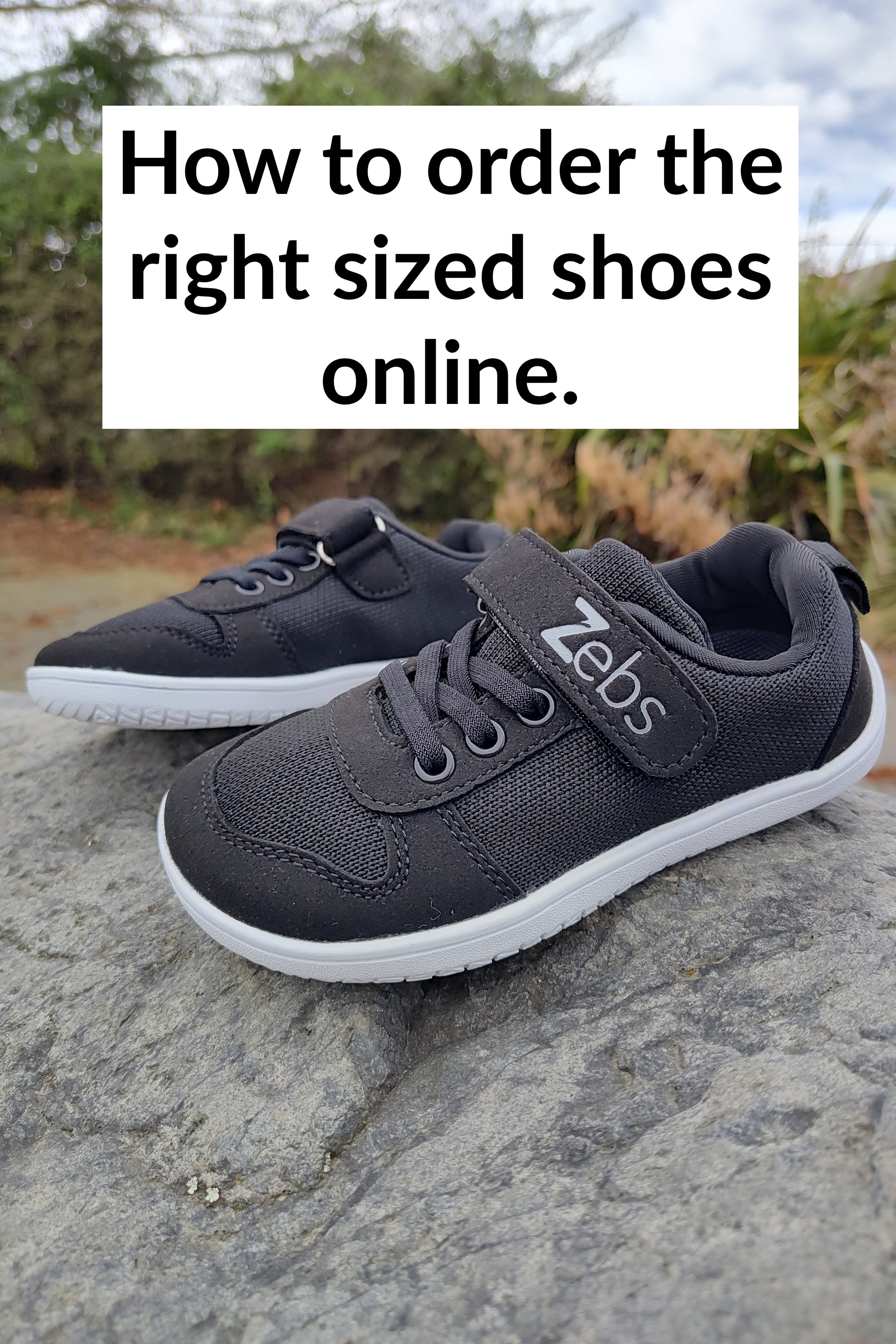 Guide to ordering the right sized shoes online