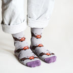 Save the Bats Bamboo Socks - Zebs Shoes