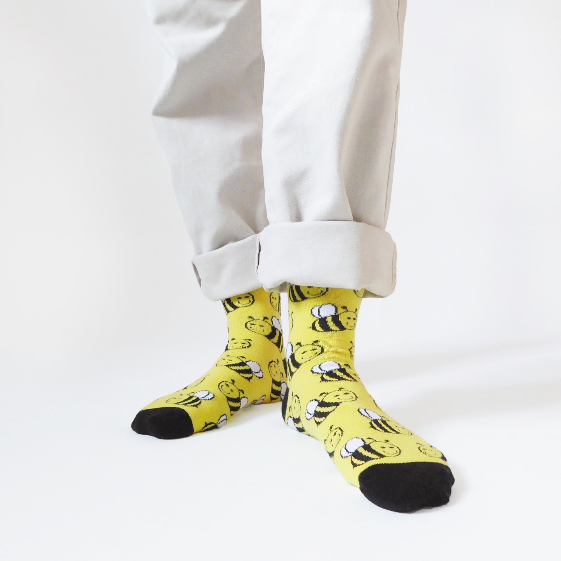 Save the Bees Bamboo Socks - Zebs Shoes